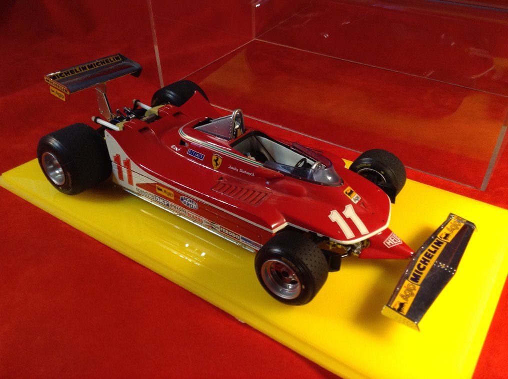 Exoto 1:18 - Modellino di auto da corsa - Ferrari 312 T4 F.1 1979 #11 Jody Scheckter - World F.1 Champion 1979 - excellent quality - super detailed - in very good conditions - hard to find today #1.0