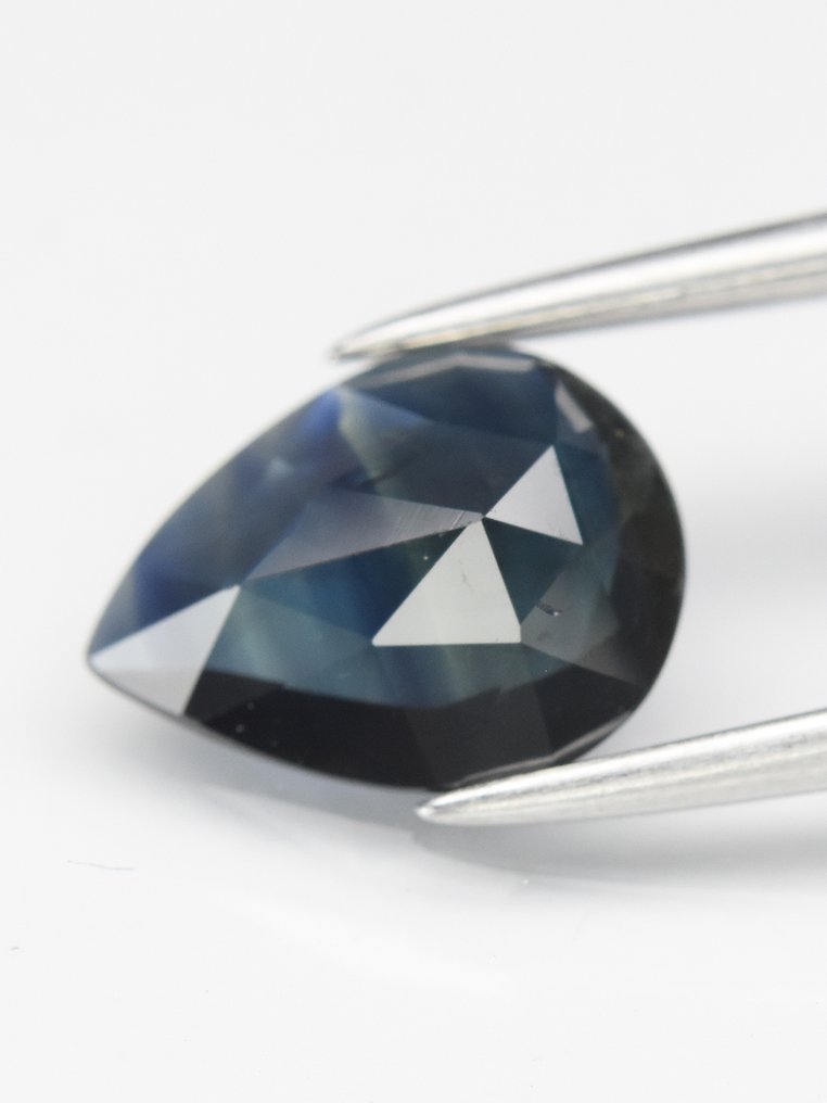 Ohne mindestpreis - 1 pcs Blau Saphir - 1.33 ct - Antwerp Laboratory for Gemstone Testing (ALGT) #4.3
