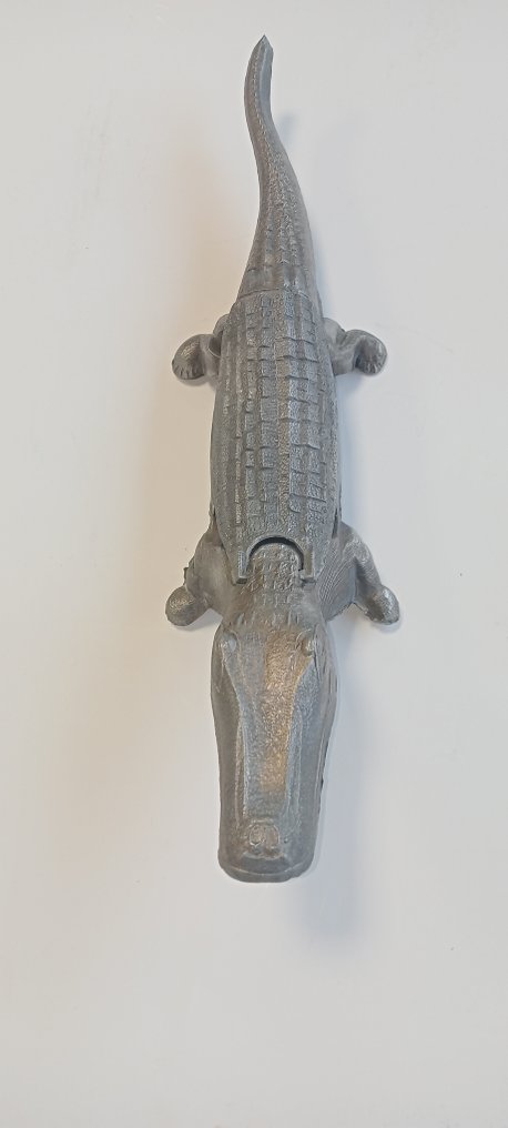 Ashtray - Nickel-plated brass - Coccodrillo #2.1