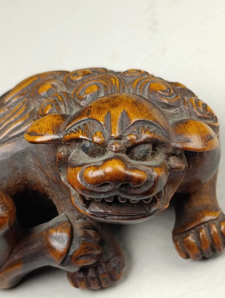 Netsuke - Ξύλο - Ιαπωνία - Meiji period (1868-1912) #4.3