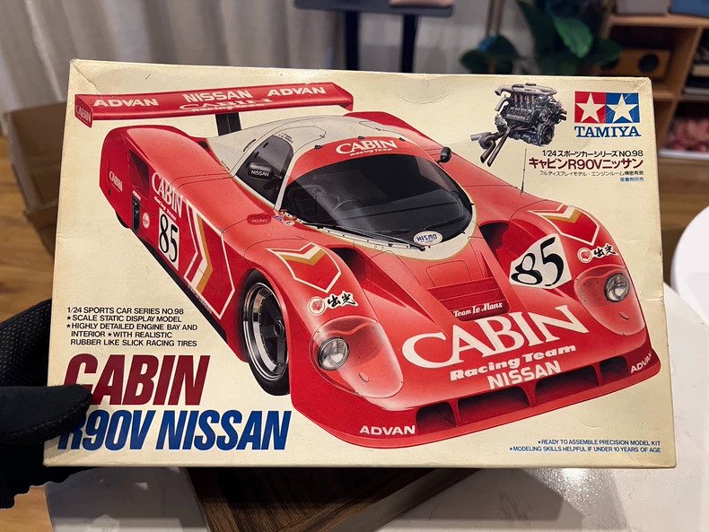 Tamiya 1:24 - Modellauto - Cabin R90V Nissan #1.0