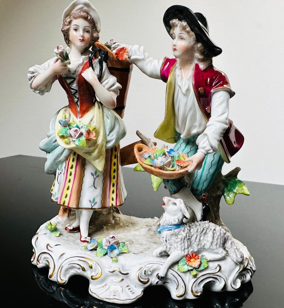 Sitzendorf - Figur - Porslin #1.0