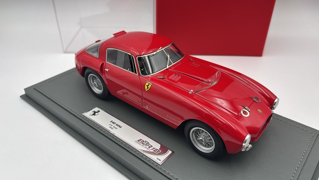 BBR 1:18 - Αυτοκίνητο μοντελισμού - Ferrari 340 MM S/N 0320 1953 - (cod.A11) #1.0