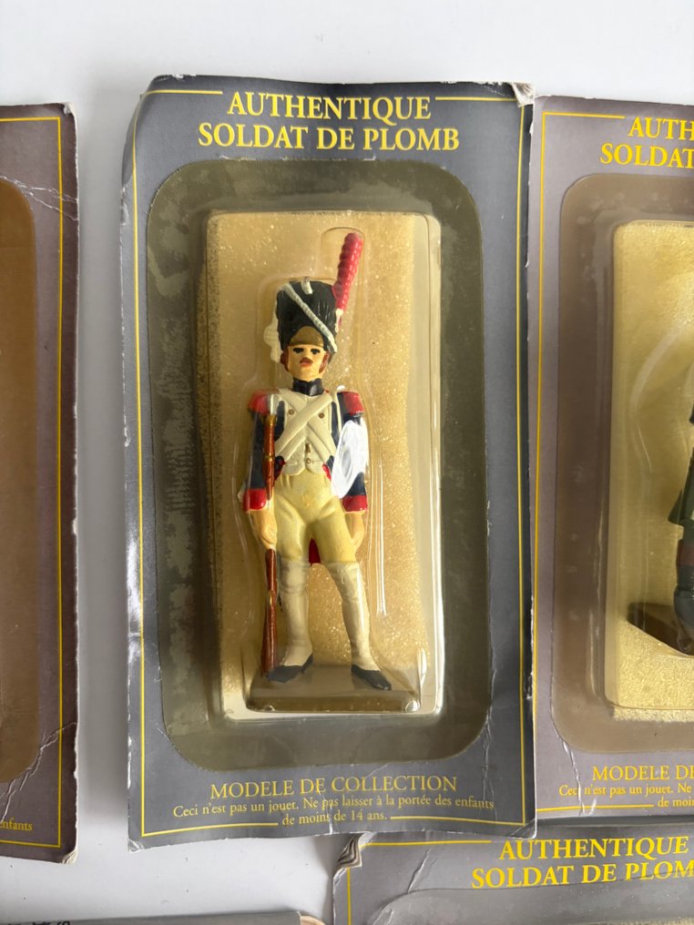 Starlux - Αγαλματίδιο μινιατούρα - Authentique Soldat de Plomb (7) - Μόλυβδος, Βαφή #3.2