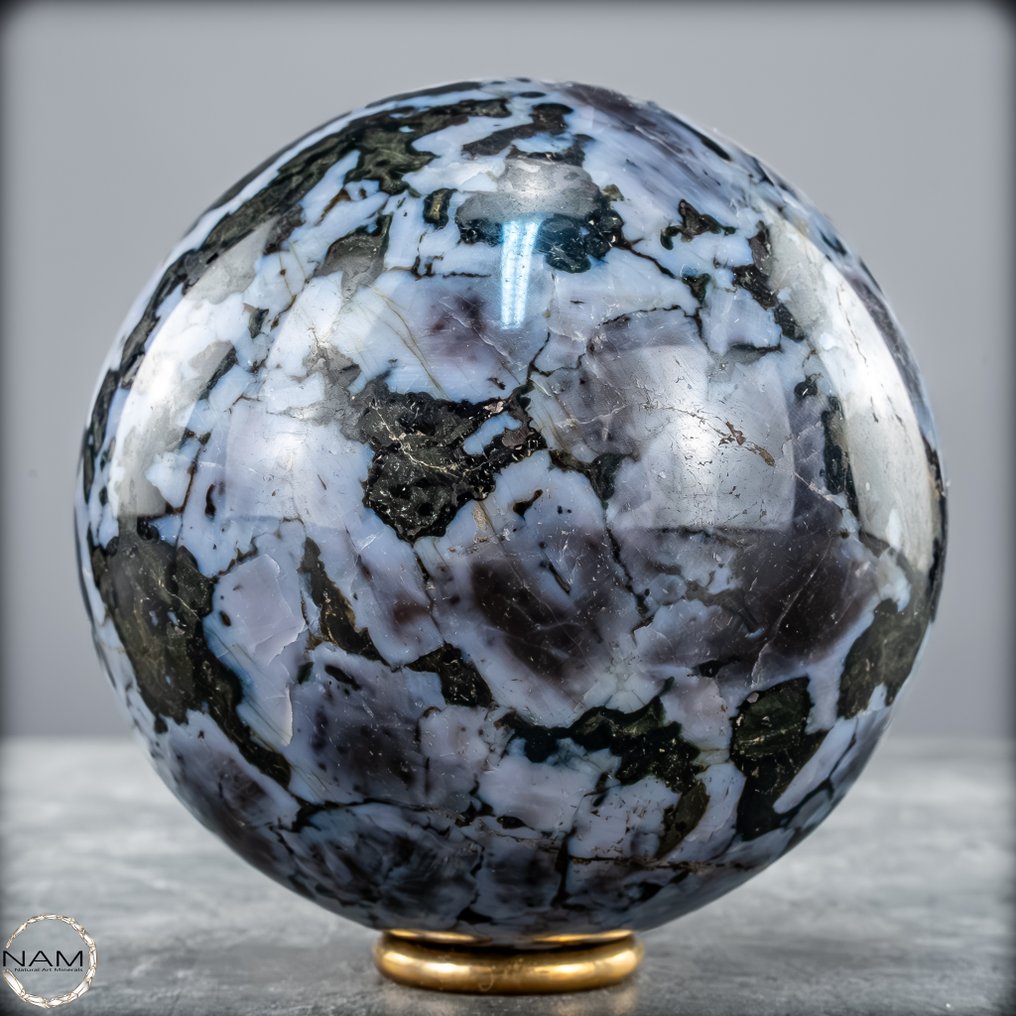 Magical Merlinit sphere The gate between the worlds of wisdom, transformation, and ancient energies.- 1082.41 g #2.1