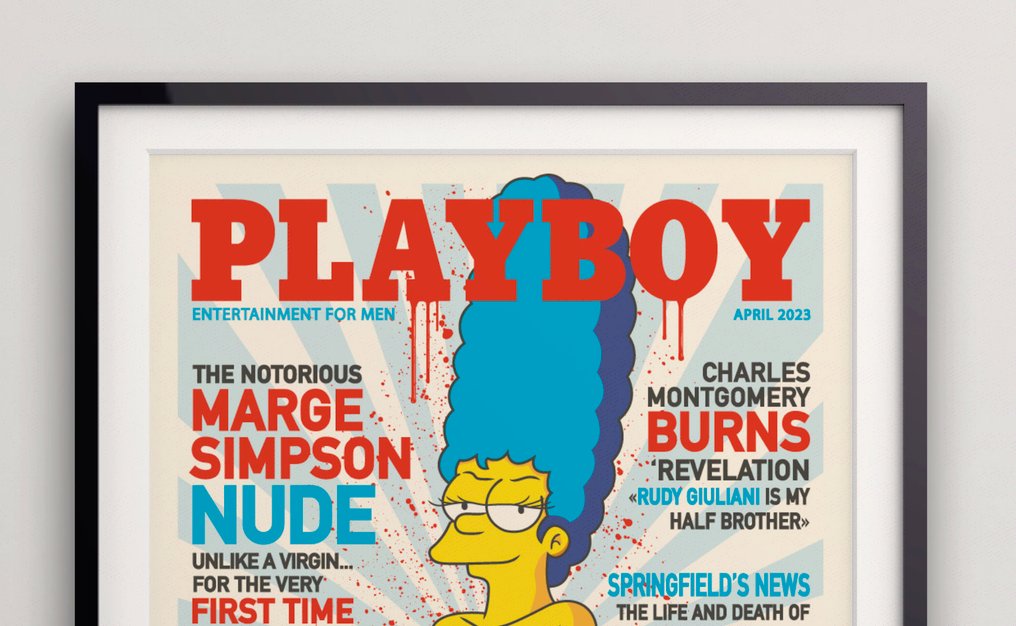 Kobalt - Marge Simpson - Playboy (Blue) - 2022 #3.2