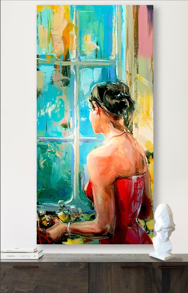 Jurij Frey - Frau am Fenster #1.0