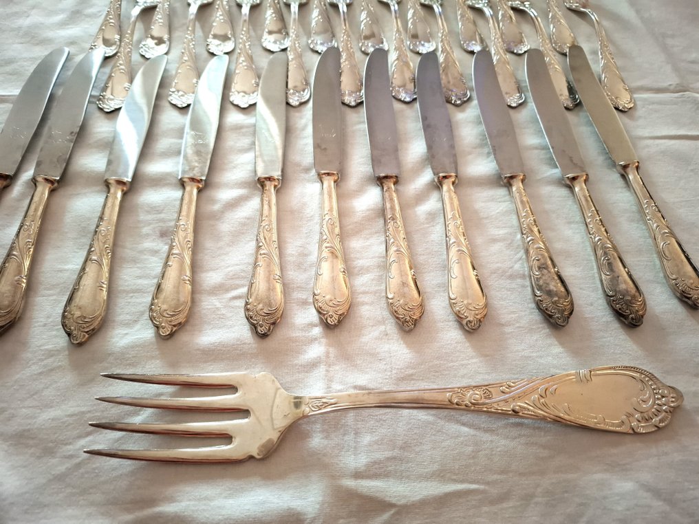 Aterinsetti (32) - Hedelmä - hopeoitu #4.3