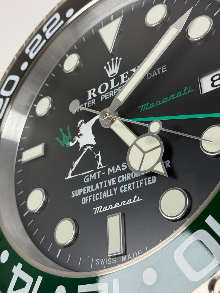 Cartist - Horloge GMT Maserati Thrower Banksy - 01/05 #2.1
