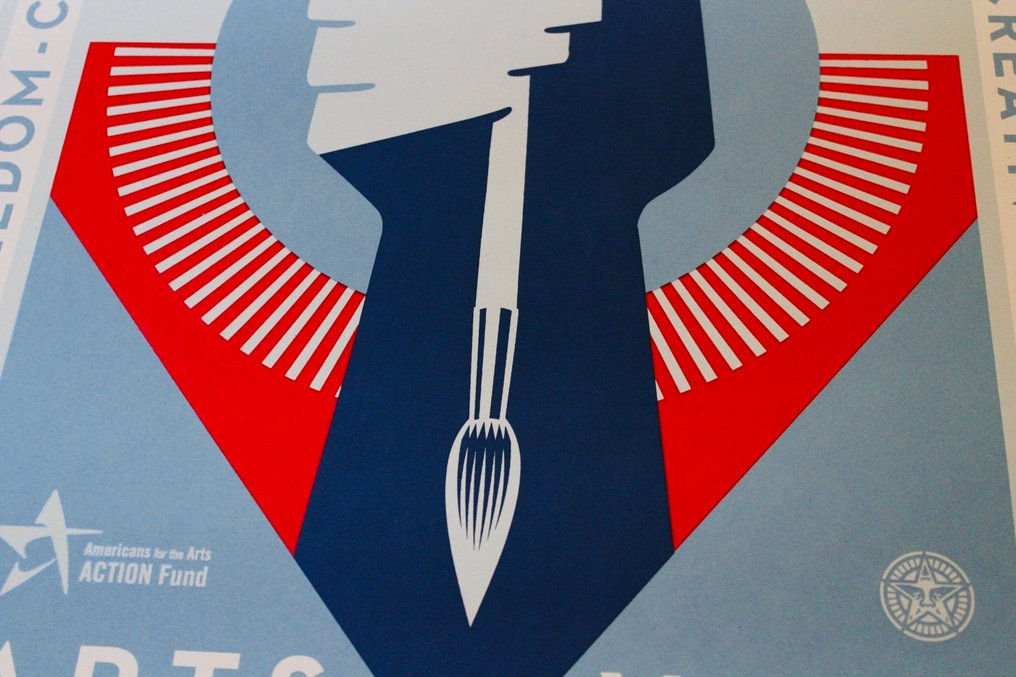 Shepard Fairey (OBEY) (1970) - ARTS VOTE #4.3