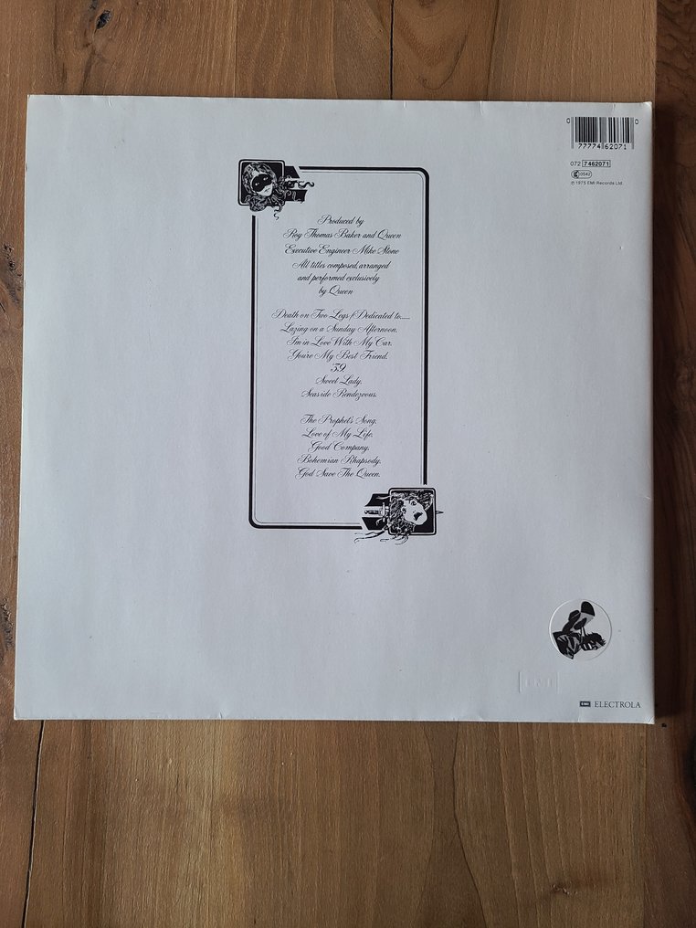 Queen - A night at the opera - LP - 1975 #1.0