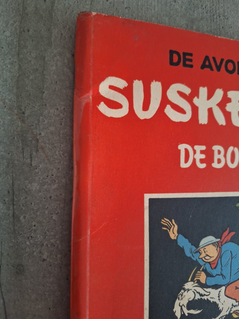 Suske en Wiske RV-26 - De Bokkerijders - 1 Album - Ensipainos - 1956 #1.0