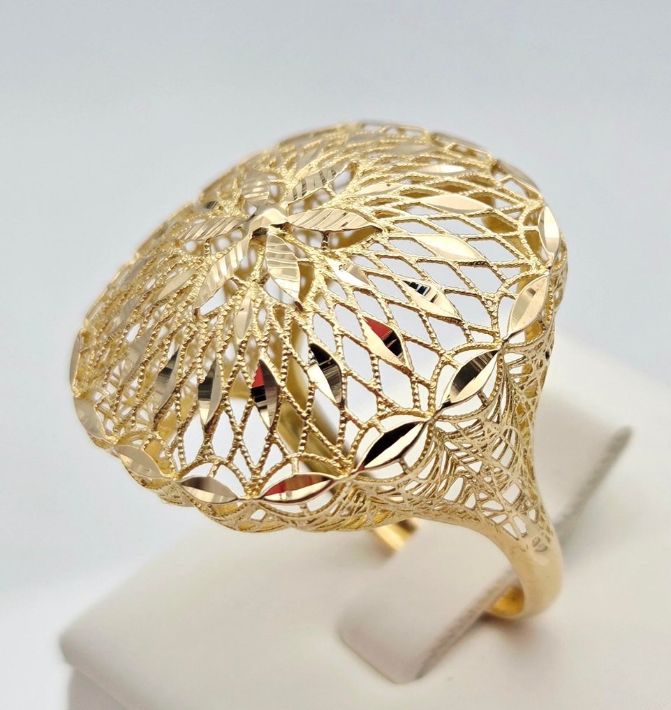 戒指 - 18K包金 黄金 #1.0