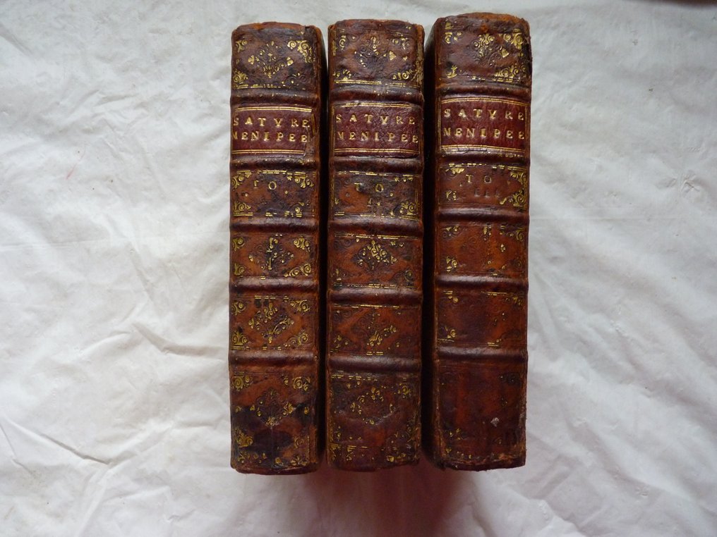 Pierre le Roy/ Jean Passerat/Nicolas Rapin - Satyre menippée de la vertu du catholicon d'Espagne et de la tenue des états de Paris - 1709-1711 #1.0