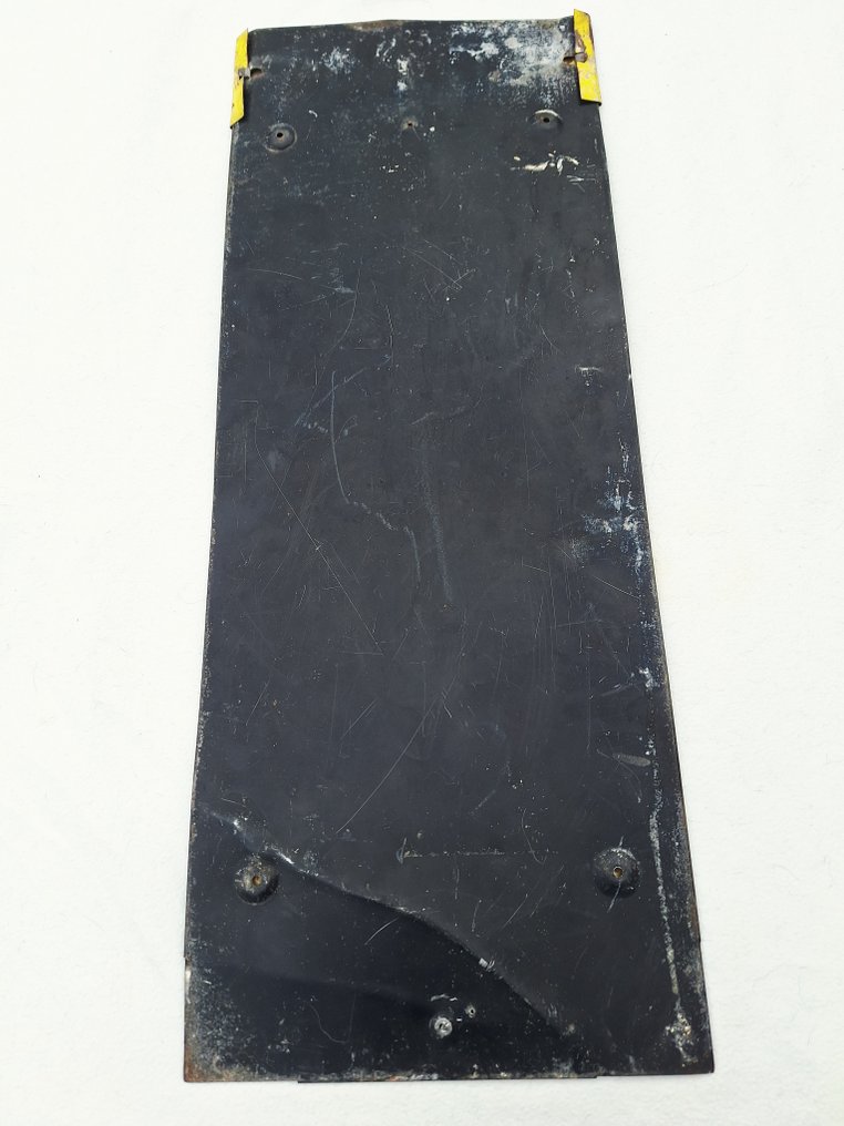 Dunlop - Bandenspanningstabel - Werbeschild - Metall #3.2