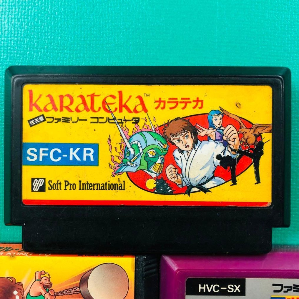 Nintendo Famicom - Famicom Game Cartridge Lot (3 pcs) — Karateka, Yie Ar Kung-Fu, Spartan X - Videogioco - Nella scatola originale #1.0