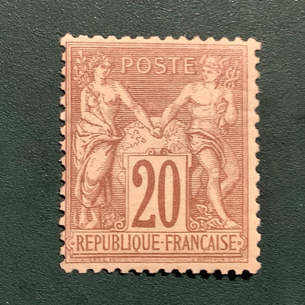 Frankrijk 1876 - 20 cent Sage type I - Yvert 67 #1.0