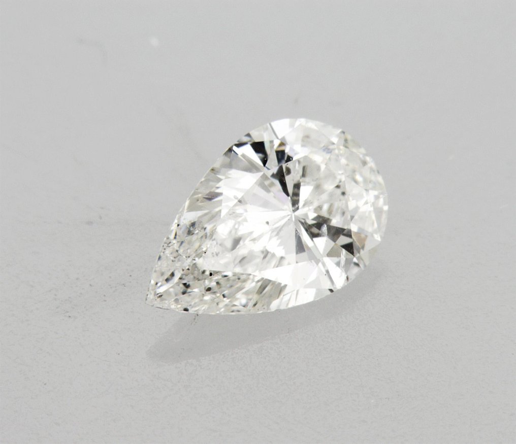 1 pcs Diamant (Natural) - 1.17 ct - Pară - H - SI2 - IGI (Institutul gemologic internațional) - IYF057 #1.0
