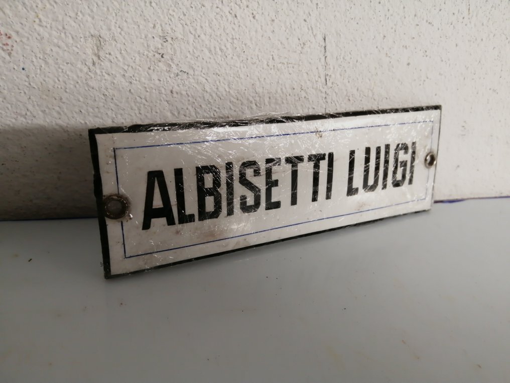 琺瑯標誌牌 (8) - 职业 - 意大利 - 1940年代 - 瑪瑙, 鐵 #3.2