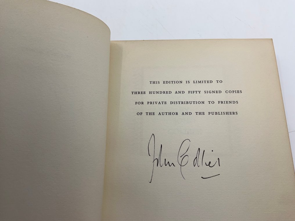 Signed; John Collier - Witch's Money (limited edition of 350 copies signed by author) - 1940 #2.1