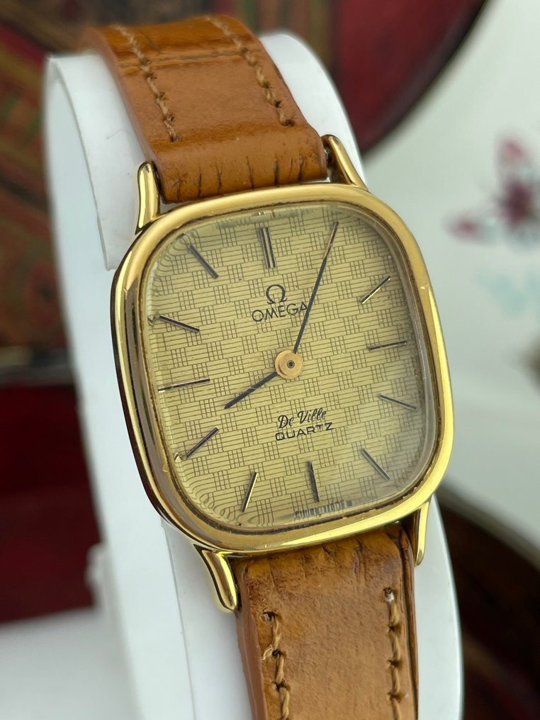 Omega - Ref.591.0096 - De Ville - Cal.1350 - Patterned Dial - χωρίς τιμή ασφαλείας - Γυναίκες - 1980-1989 #1.0