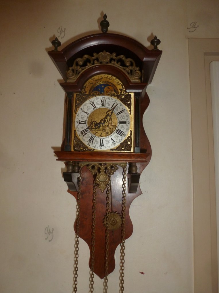 Sallander klok -   - Mahonie - 1950-1960 #1.0