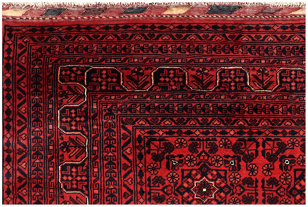 Afghan, Traditionelt håndknyttet Khal Mohammadi tæppe, fin kvalitet, rød uld - Tæppe - 300 cm - 200 cm - Ægte håndlavet tæppe #2.1