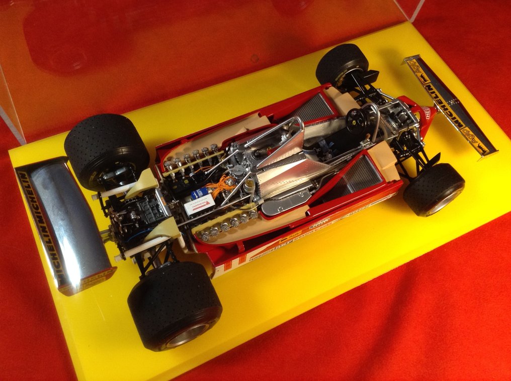Exoto 1:18 - Modellino di auto da corsa - Ferrari 312 T4 F.1 1979 #11 Jody Scheckter - World F.1 Champion 1979 - excellent quality - super detailed - in very good conditions - hard to find today #4.3