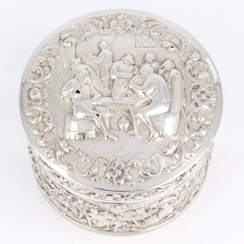 Gerardus Schoorl - Zaandijk, 1911 - Cookie jar - .833 silver #2.1