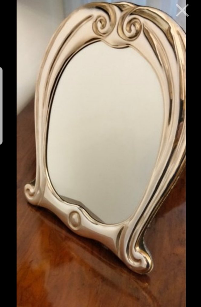 pescoco - Oglindă - .925 argint - oglindă din argint 925 #4.3