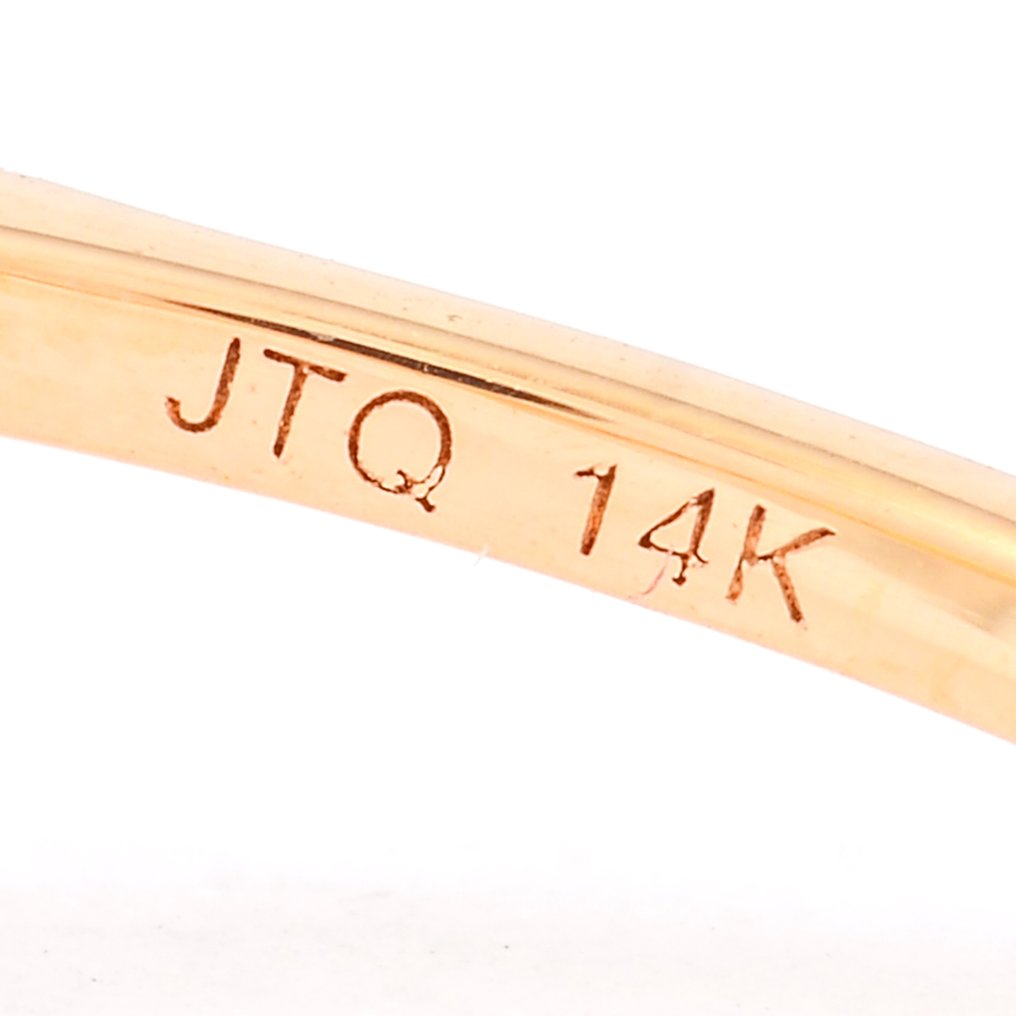 Nincs minimálár - Gyűrű - 14 kt. Sárga arany -  1.87ct. tw. Akvamarin - Gyémánt #4.3