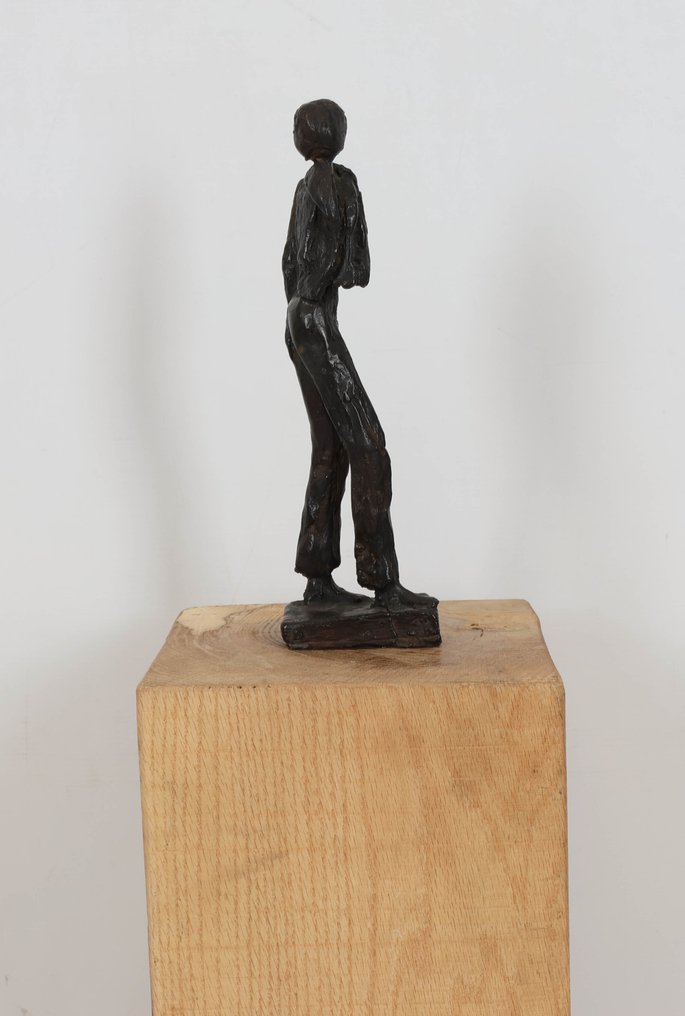 雕刻, Jongeman - 30 cm - 青銅色 #1.0