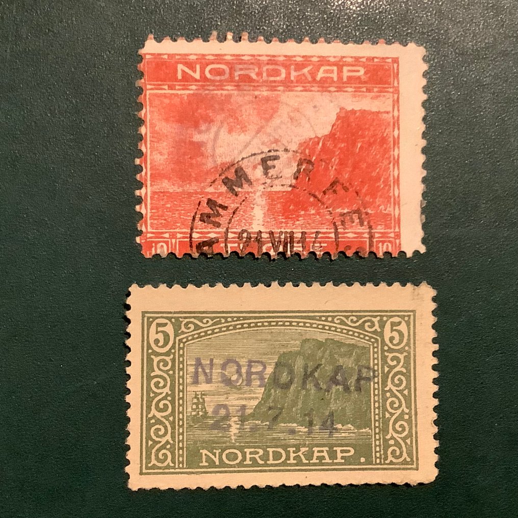 Norvegia 1914 - Posta locale per Noord-Kaap - Michel #1.0