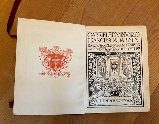 Gabriele d'Annuzio - Francesca da Rimini - 1903 #3.2