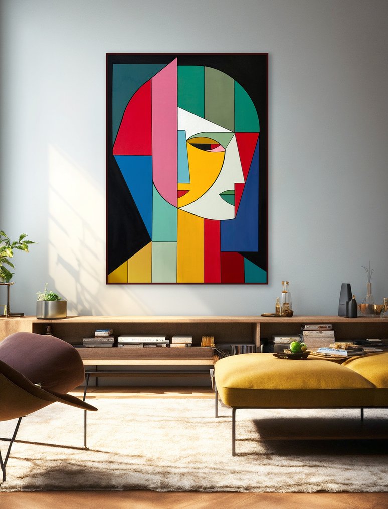 Alejandro Gonzalez - Rostro Expandido 3 - XL - (NO Reserve) #3.2