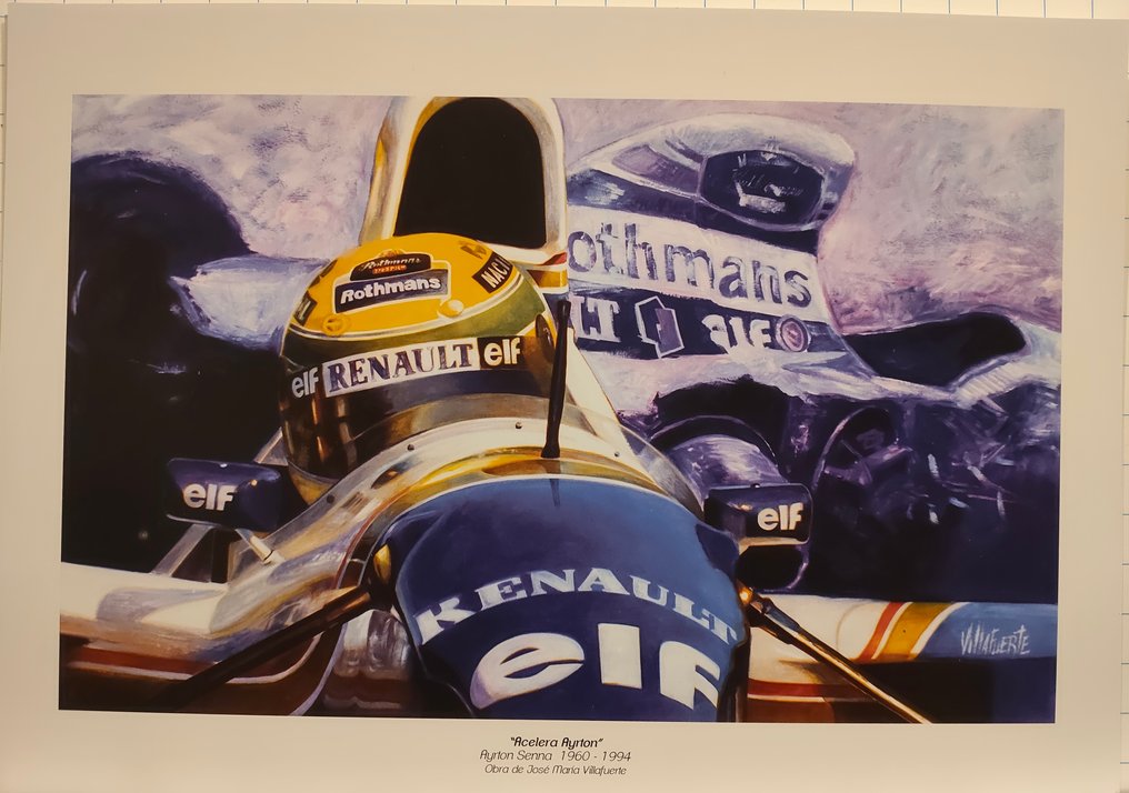 Jose Maria Villafuerte - Senna, en Mónaco #4.3