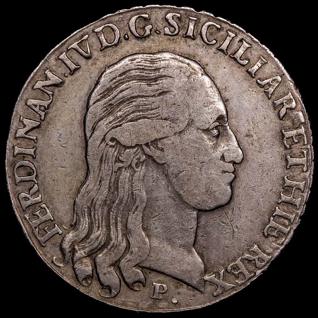 Olaszország - Nápolyi Királyság Ferdinand IV. Piastra da 120 Grana 1798 - Nápoles AP #1.0