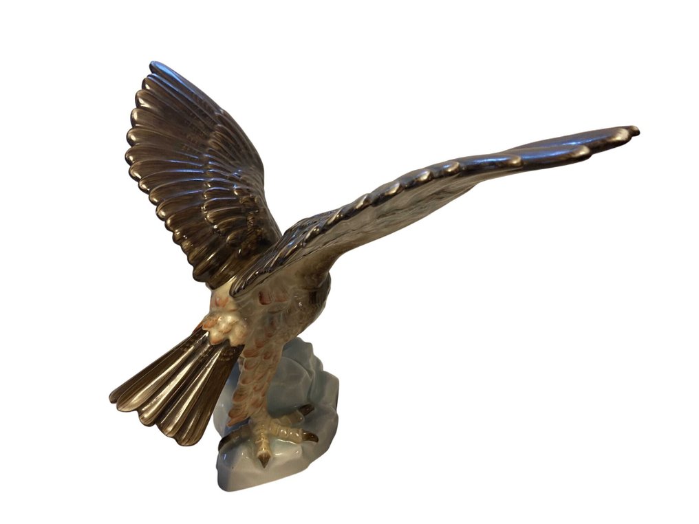 Herend - Αγαλματίδιο, Eagle or Turul of Hungary - 20 cm - Πορσελάνη #2.1