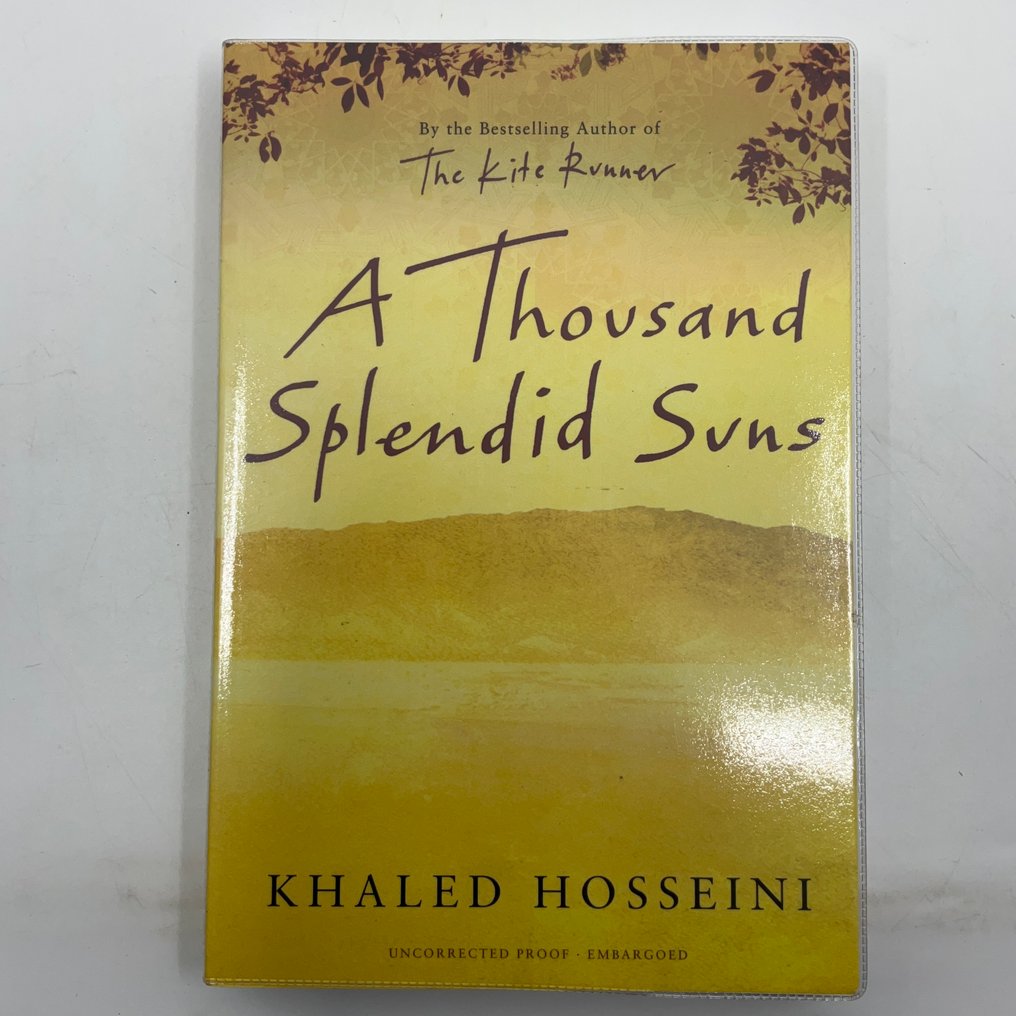 Khaled Hosseini - A Thousand Splendid Suns (limited Uncorrected Proof copy no 410) - 2007 #1.0
