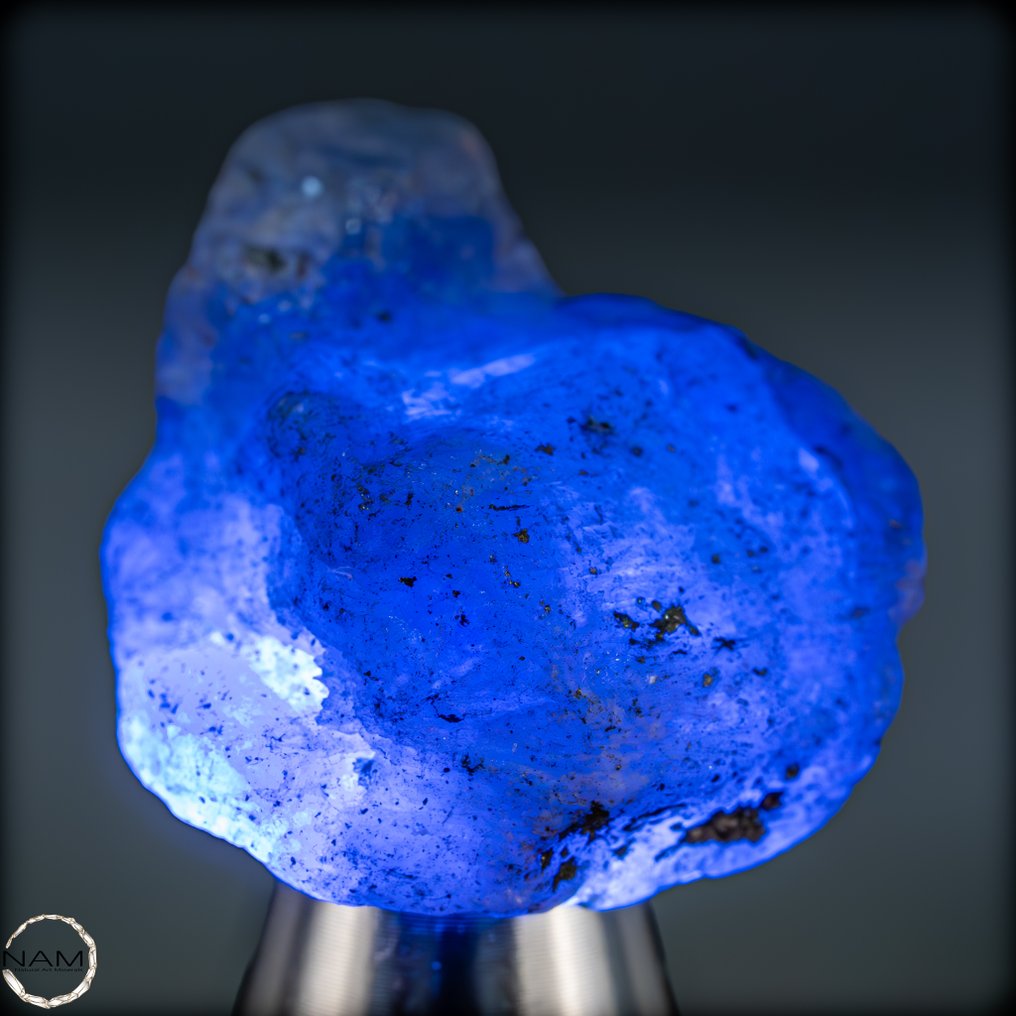 天然、稀有的坦桑石原矿晶体 浓郁蓝色宝石独一无二 - 37,35 克拉- 7.47 g #4.3