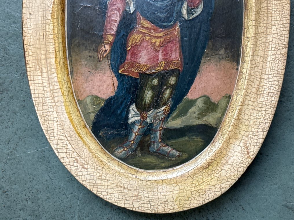 Ikon - Demetrios av Thessaloniki - Tre #2.1