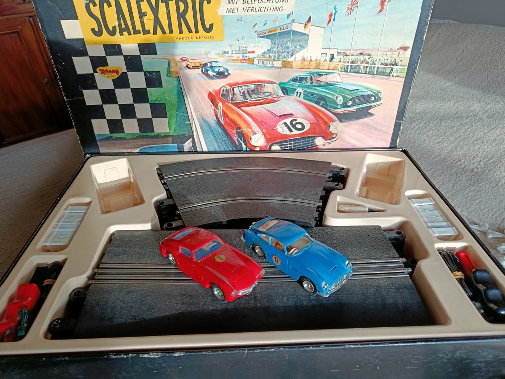 Tri-ang 1:32 - Modell versenyautó - Set 60 - Scalextric versenyautó szett #4.3