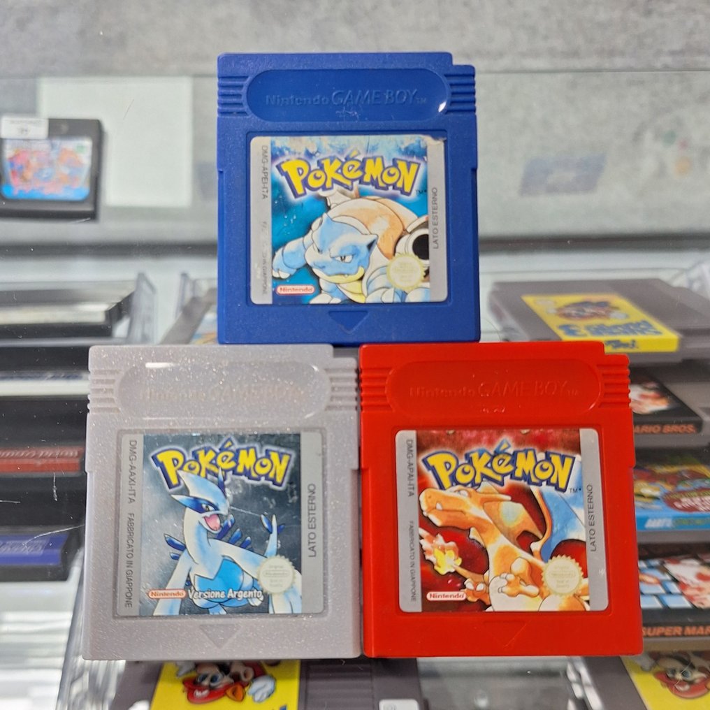 Nintendo - Pokemon Red, Blue And Silver - Βιντεοπαιχνίδια #1.0