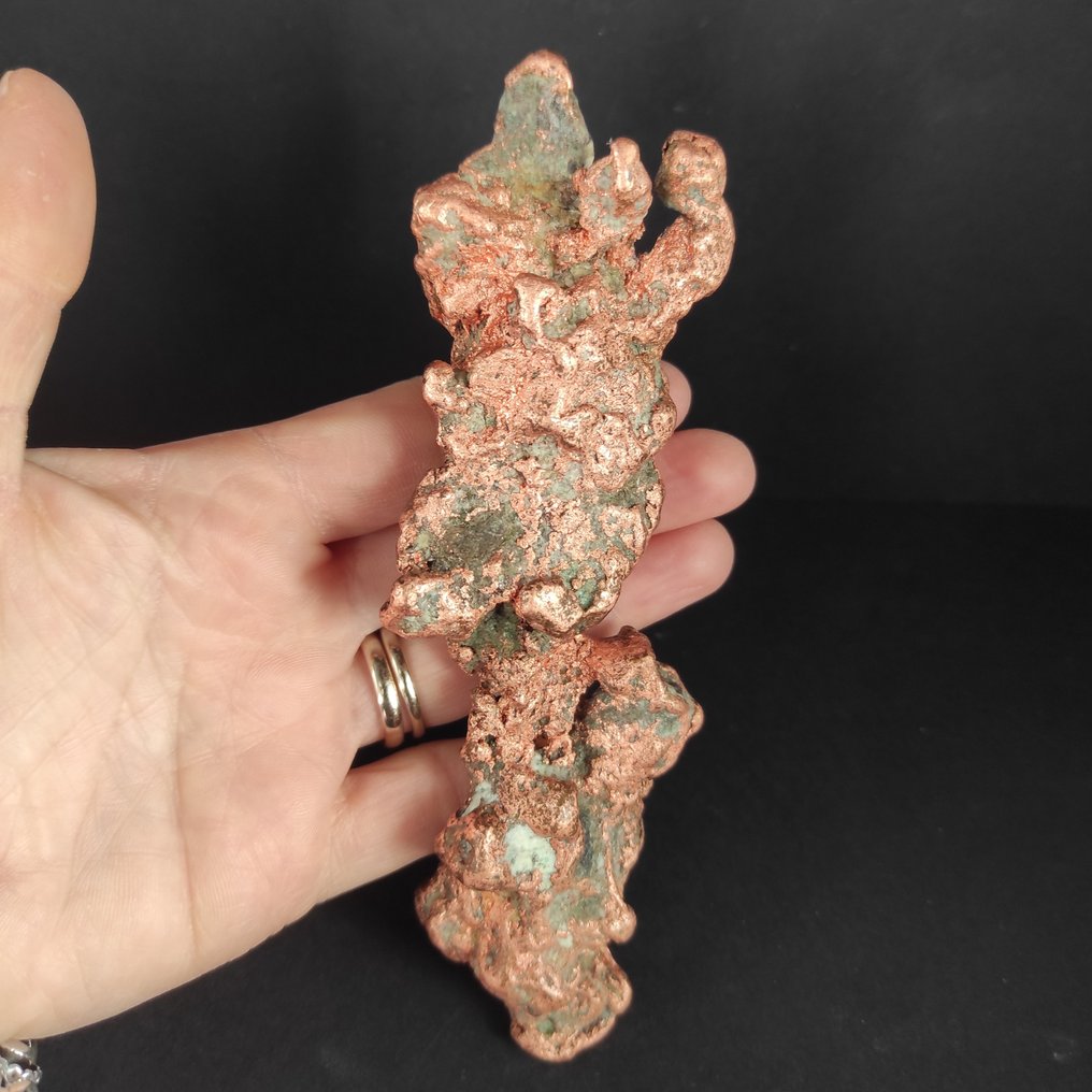Cobre nugget - Altura: 2.5 cm - Largura: 6 cm- 315 g - (1) #2.1