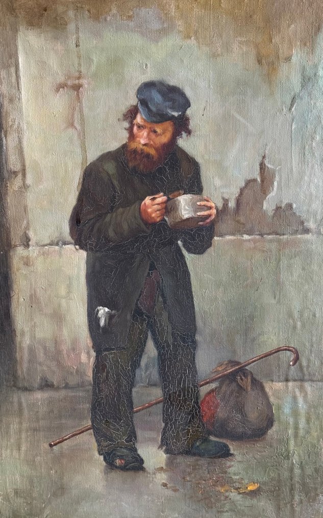 Augusto Corelli (1853-1918), Attr. - Mendicante #1.0