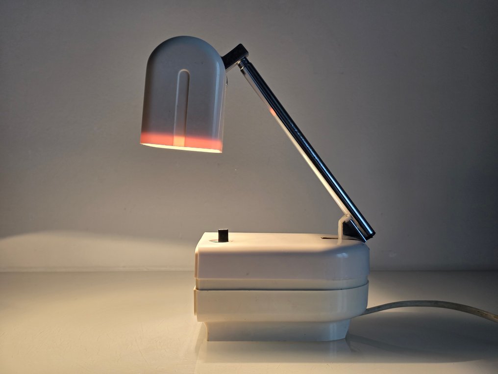 桌燈 - 金屬, 塑料 - 复古望远镜灯，20世纪70年代 #1.0