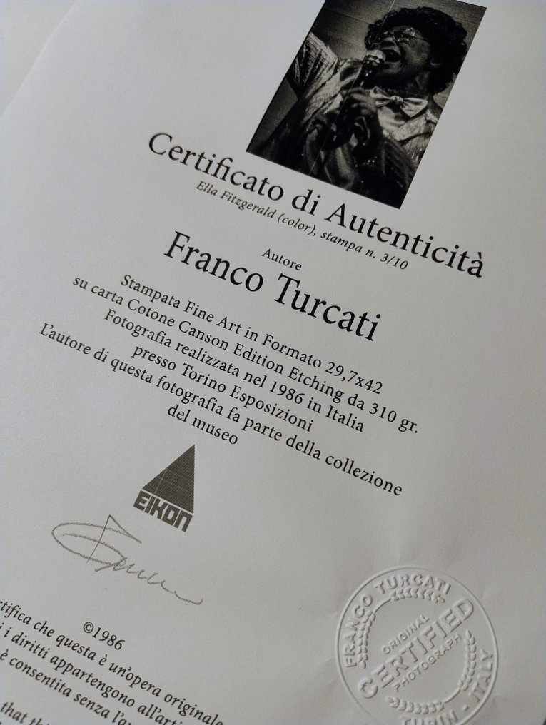 Franco Turcati - Ella Fitzgerald (1986) #1.0