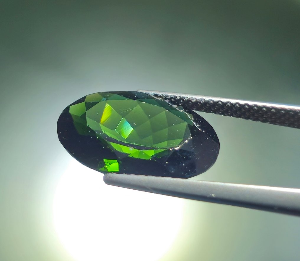 No reserve price - 1 pcs Green, Blue Tourmaline - 5.75 ct - International Gemological Institute (IGI) #1.0