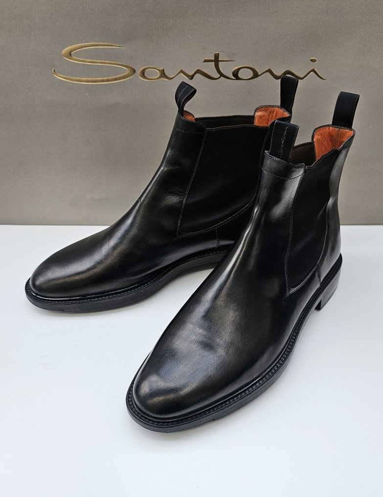 Santoni - Chelsea boots - Size: EU 44, EU 44.5 #1.0