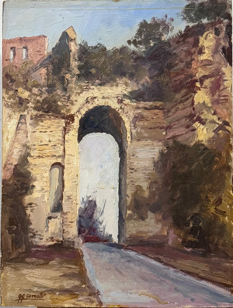 Gigi Comolli (1893-1976), Attr. - Paesaggio #1.0